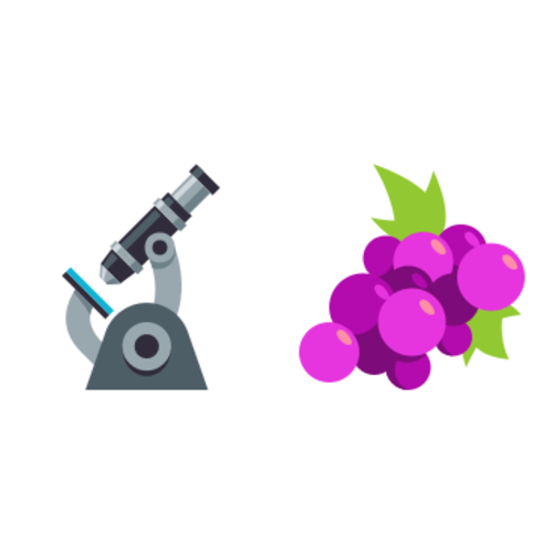🔬🍇 Emoji Domain EmojiOne rendering